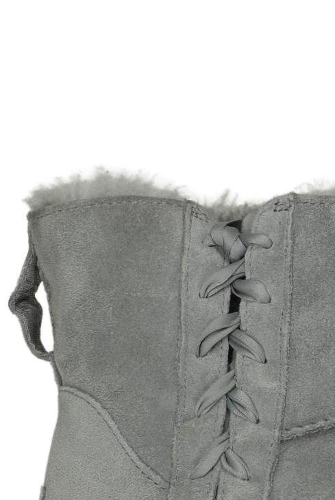 UGG Damen Stiefelette Grau EU 40 Leder 7
