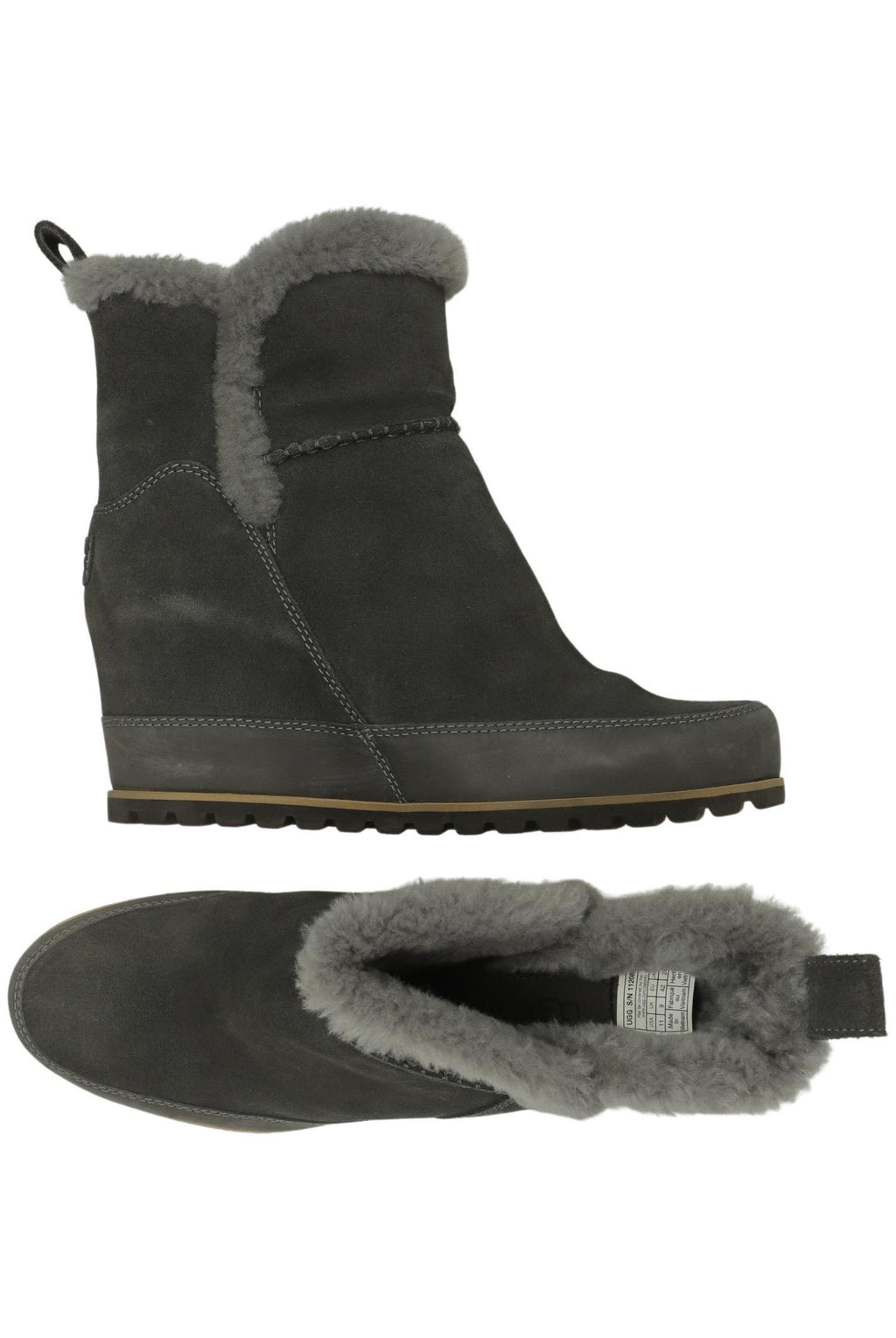 UGG Women's Ankle Boot Gray EU 42 Leather 3