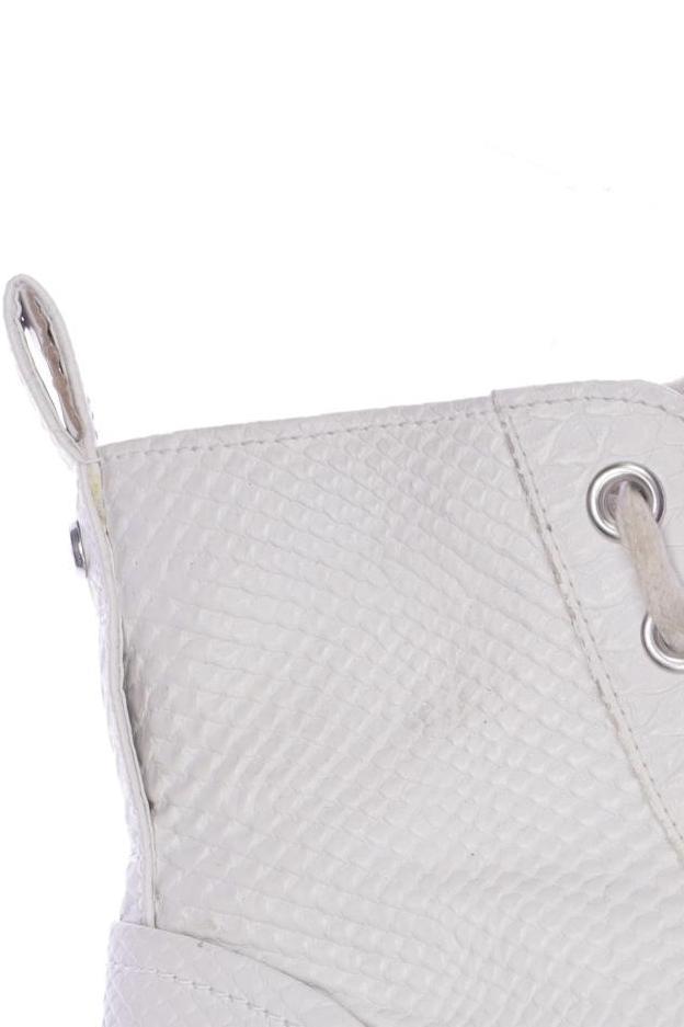 UGG Damen Stiefelette Weiß EU 37 Kunstleder 4