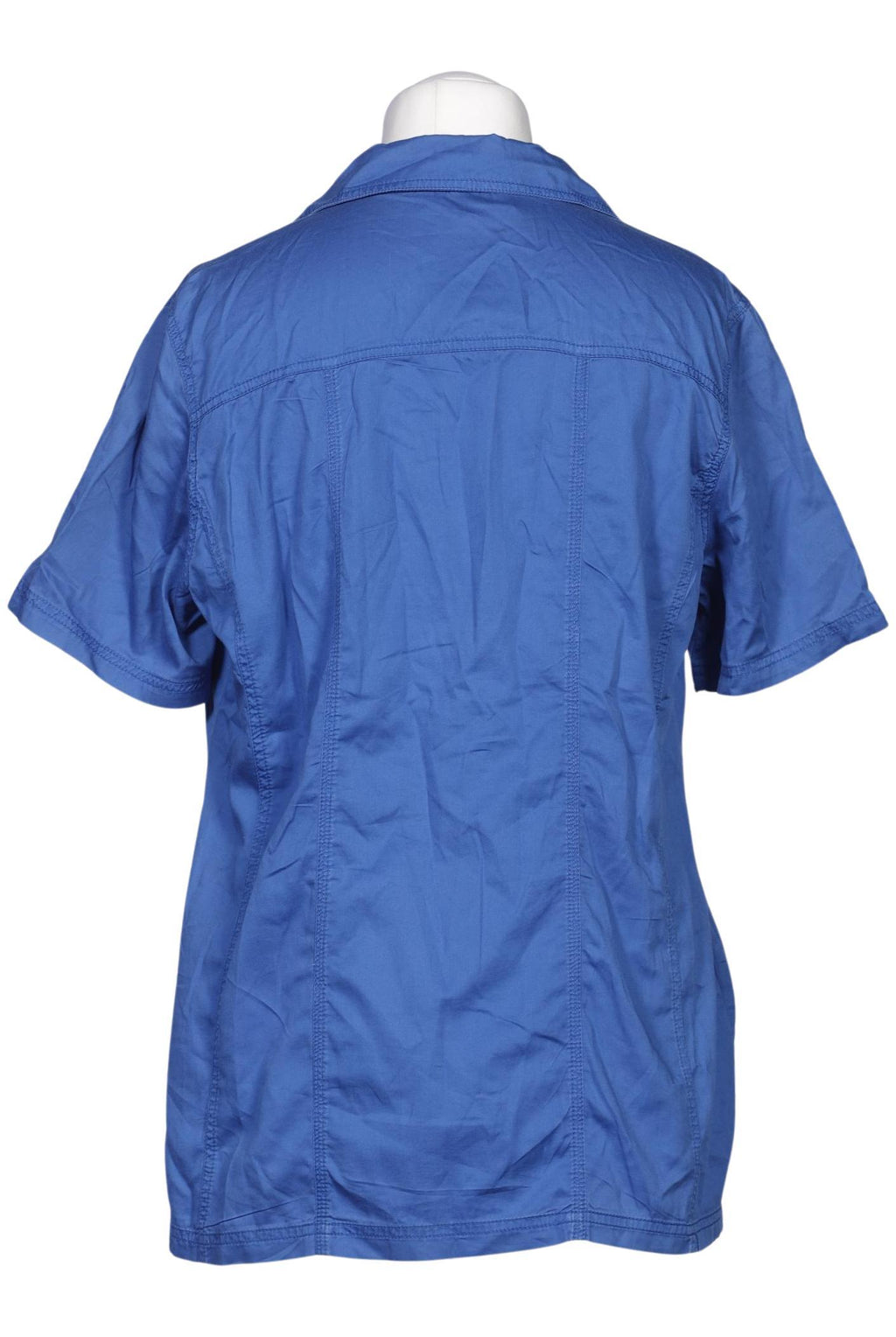 Ulla Popken Damen Blouse Blue EU 44 Cotton 4