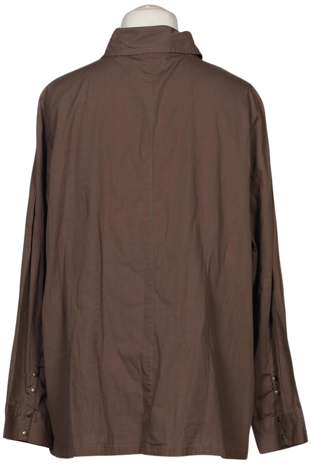 Ulla Popken Women Blouse Brown EU 50 Cotton 4