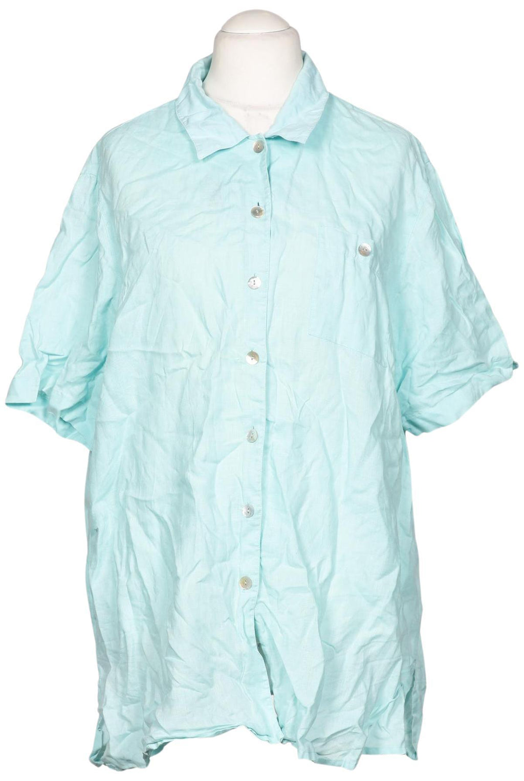 Ulla Popken Women's Blouse Light Blue EU 46 2