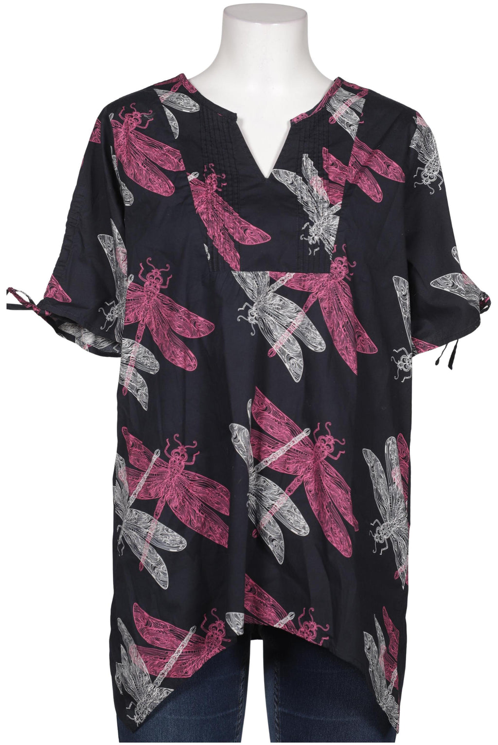 Ulla Popken Women's Blouse Navy EU 42 3