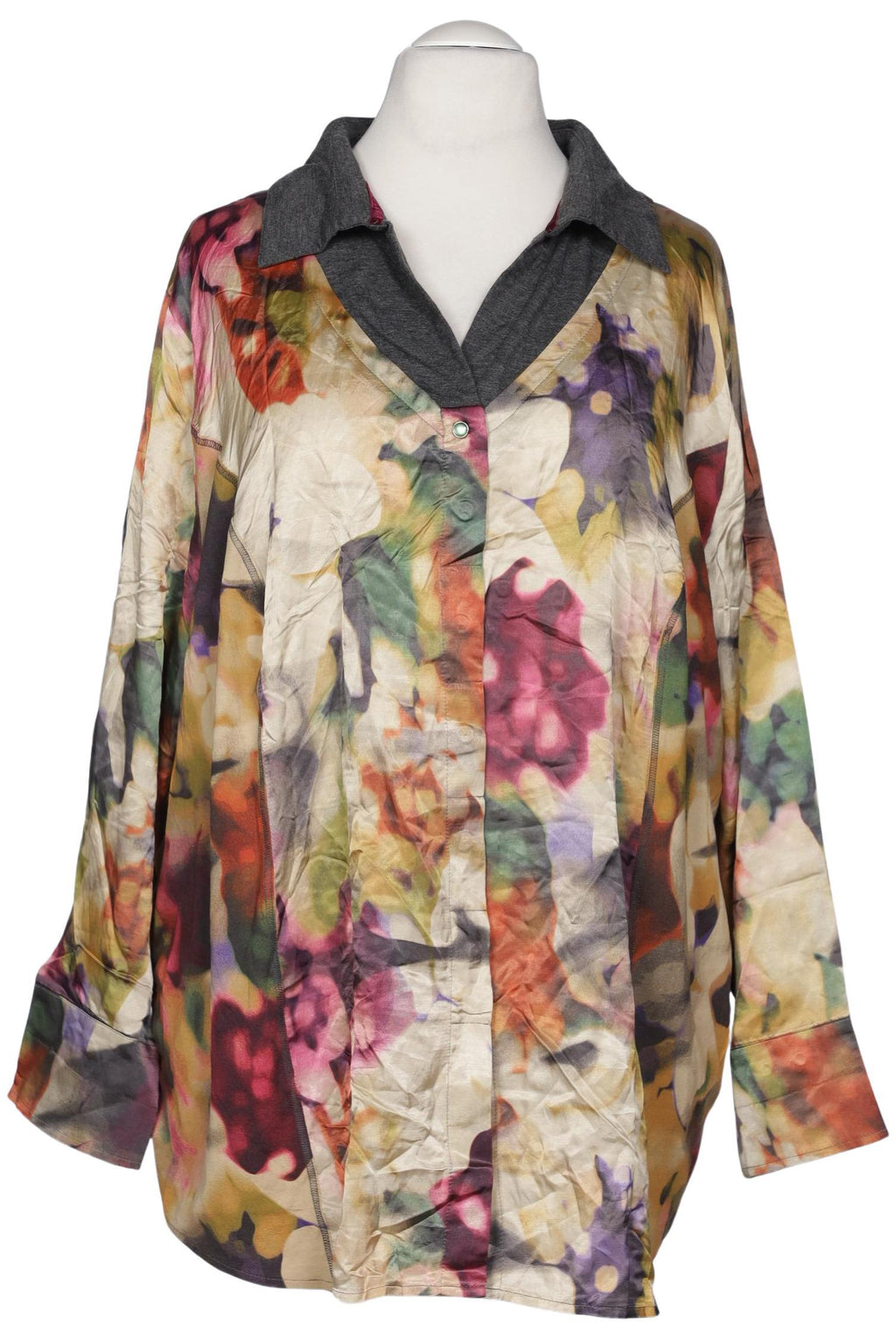 Ulla Popken Damen Blouse Multicolor EU 60 2