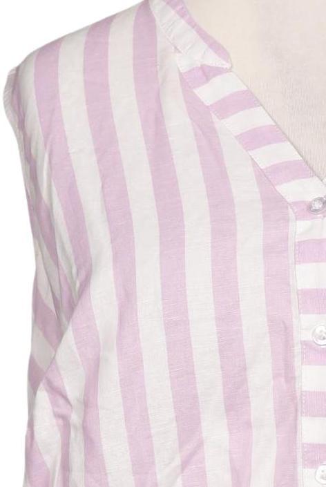 Ulla Popken Damen Blouse Multicolor 3XL Cotton Linen 4