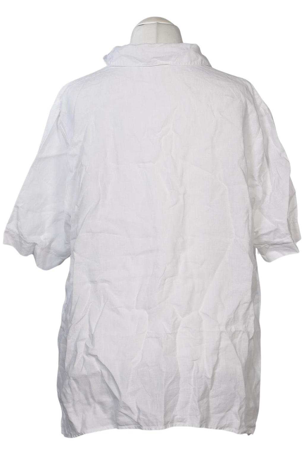 Ulla Popken Damen Blouse White EU 50 Linen 5