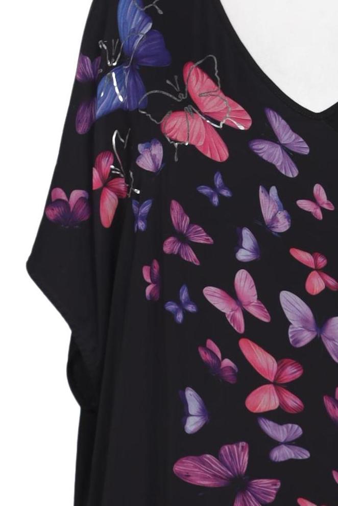 Ulla Popken Damen Dress Black EU 58 6
