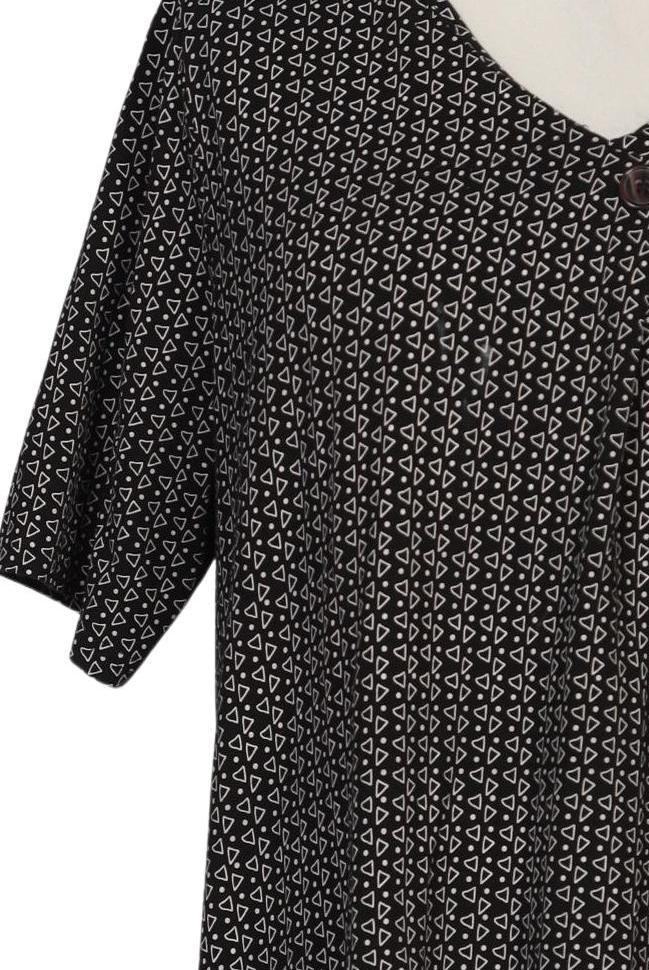 Ulla Popken Women Dress Black EU 46 6