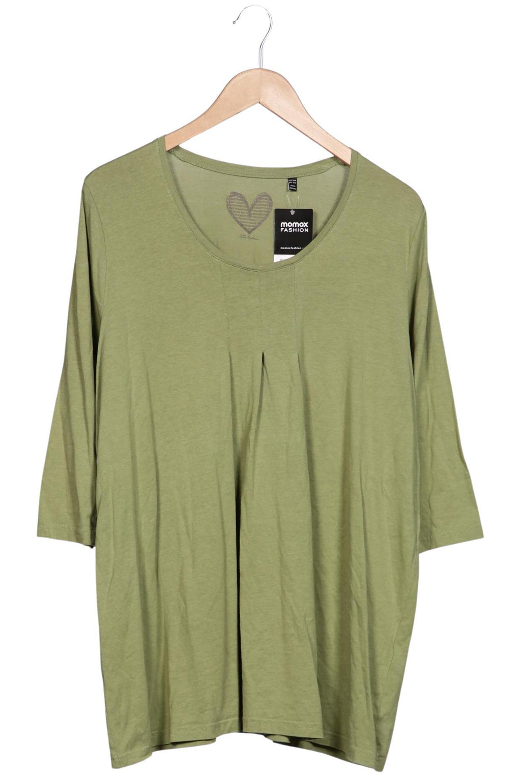 Ulla Popken Damen Langarmshirt Green EU 46 2