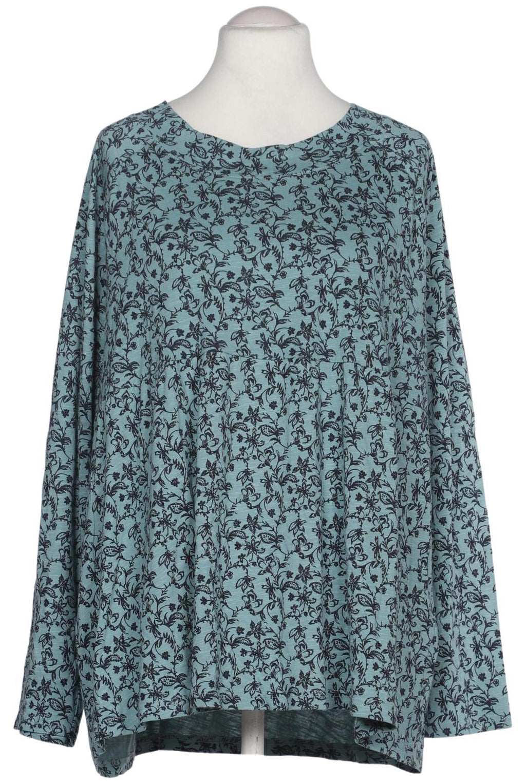 Ulla Popken Damen Langarmshirt Hellblau EU 54 2