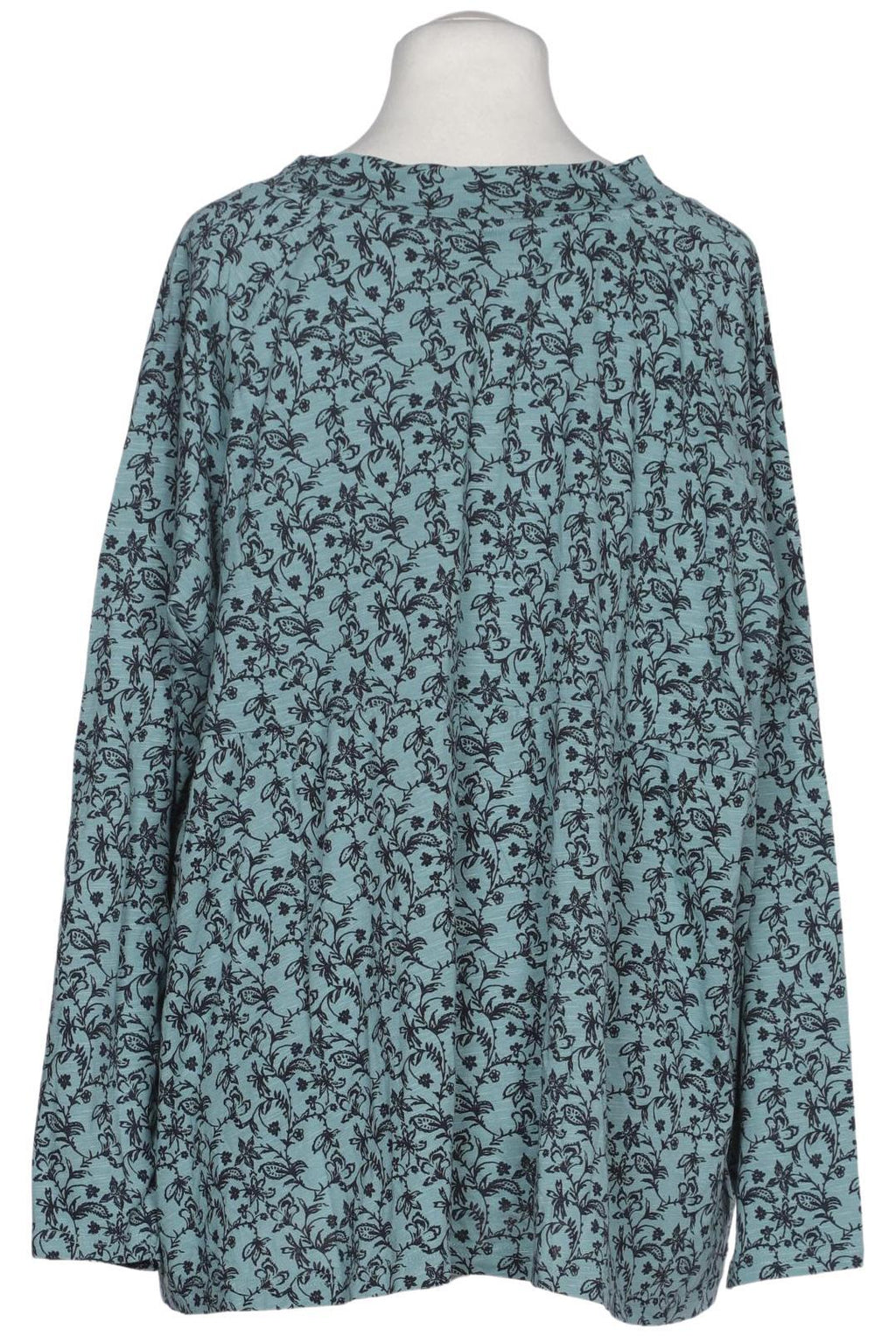 Ulla Popken Damen Langarmshirt Hellblau EU 54 3