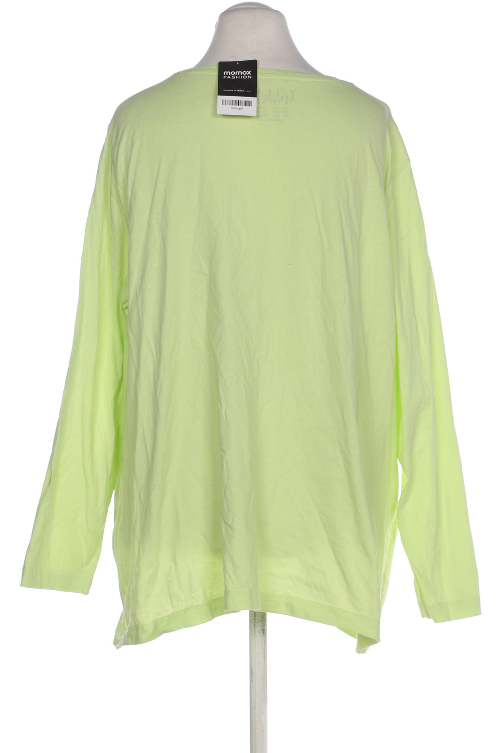 Ulla Popken Damen Langarmshirt Light Green EU 54 Cotton 4