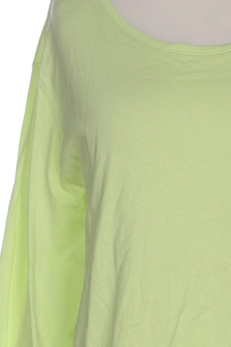 Ulla Popken Damen Langarmshirt Light Green EU 54 Cotton 5