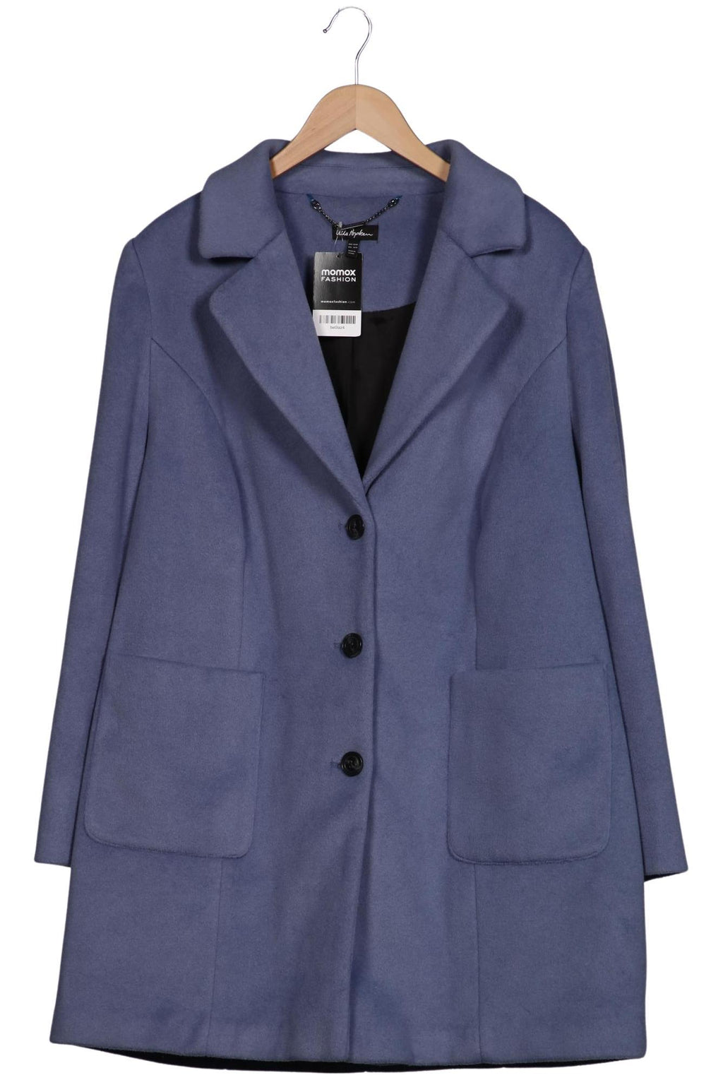 Ulla Popken Damen Mantel Blau EU 46 3