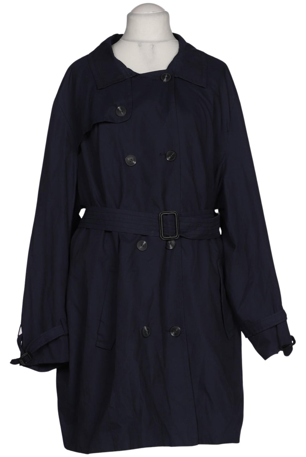 Ulla Popken Damen Manteau Bleu Marine EU 54 4