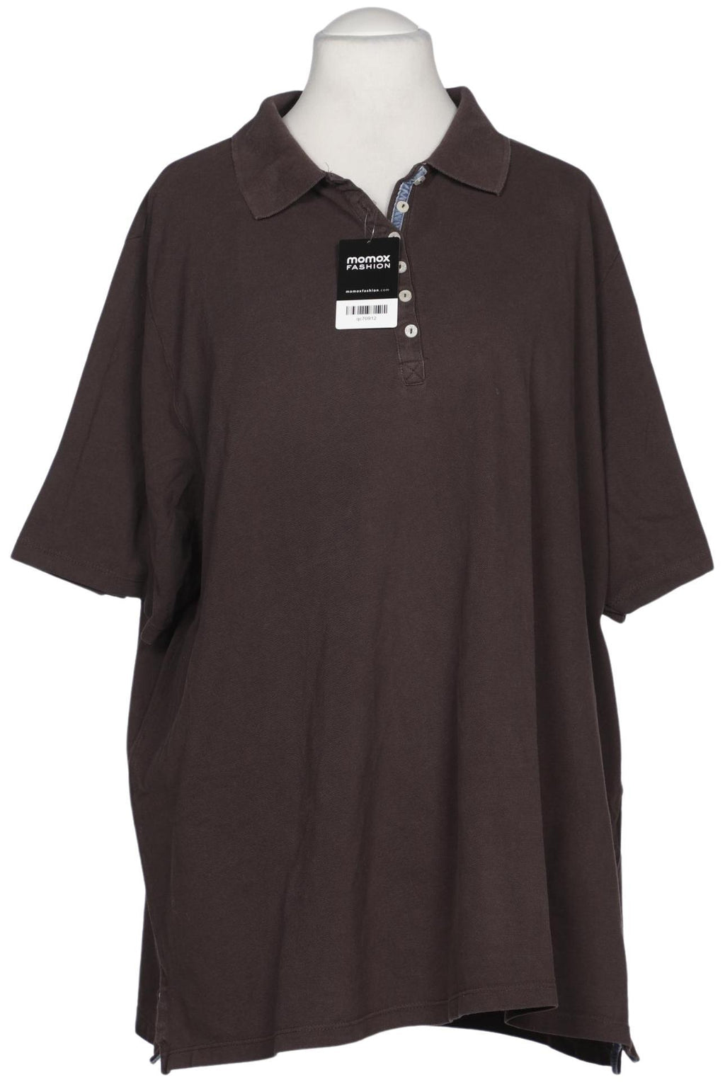 Ulla Popken Damen Poloshirt Brown EU 54 2