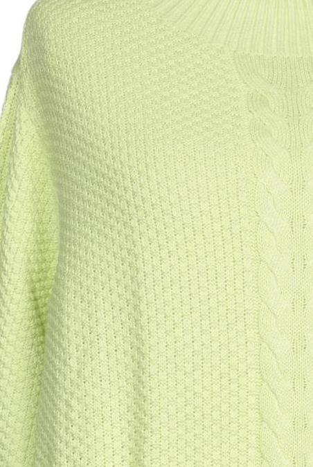 Ulla Popken Damen Pullover Light Green EU 62 Cotton 4