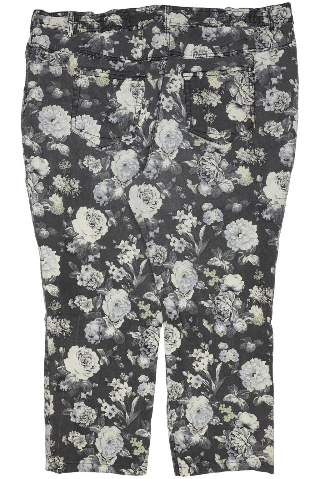 Ulla Popken Damen Stoffhose Multicolor EU 52 4