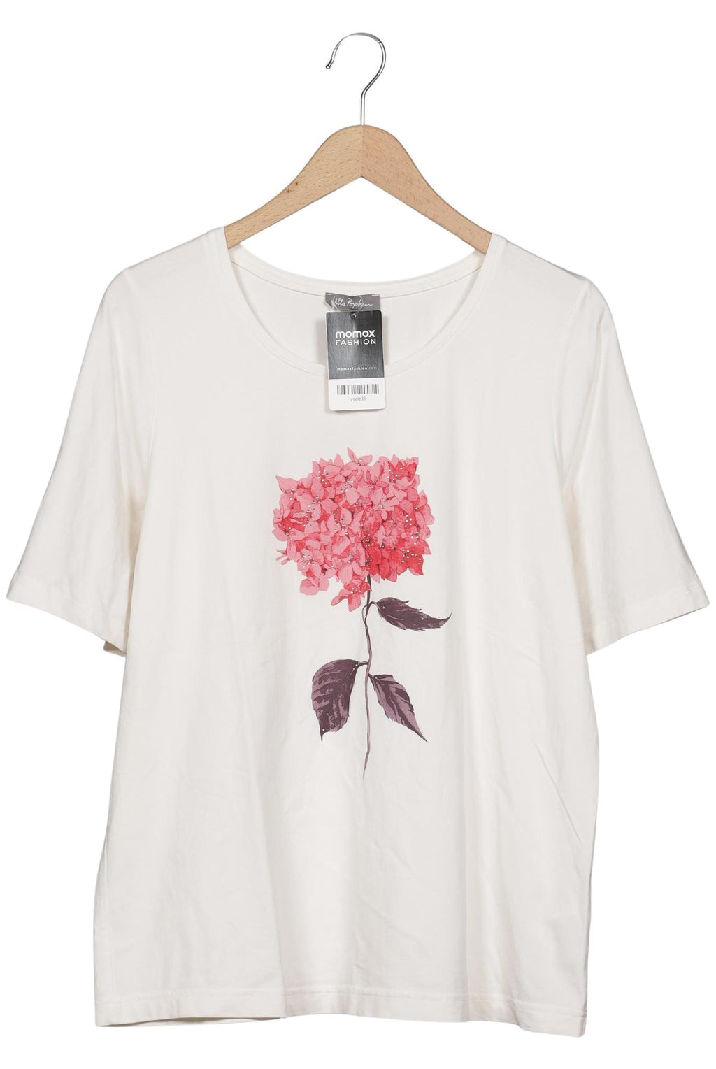 Ulla Popken Damen T-Shirt Cream White EU 42 2