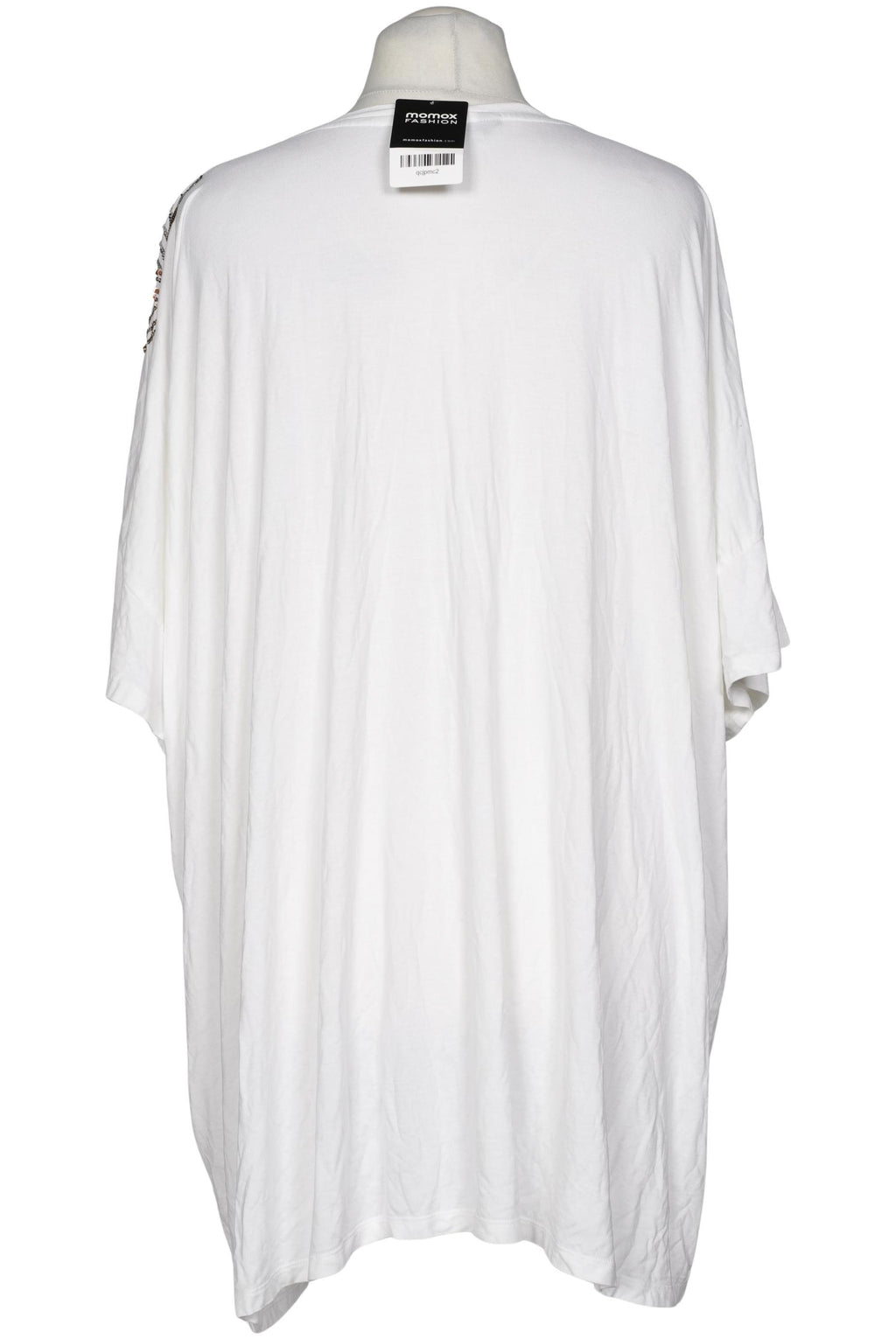 Ulla Popken Damen T-Shirt, Weiß, Gr. EU 58 3