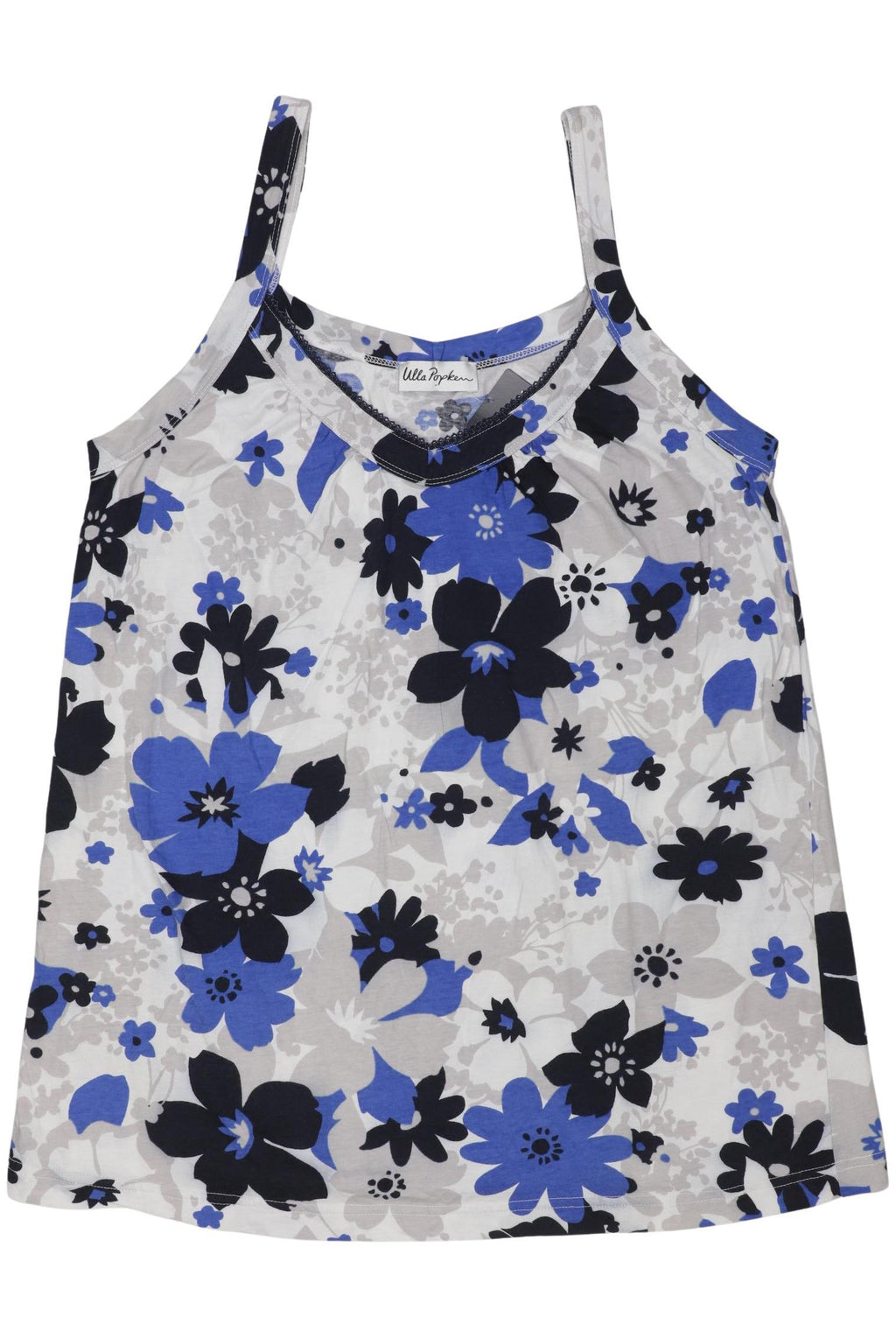 Ulla Popken Damen Top, Multicolore, Taille EU 42, Coton 4