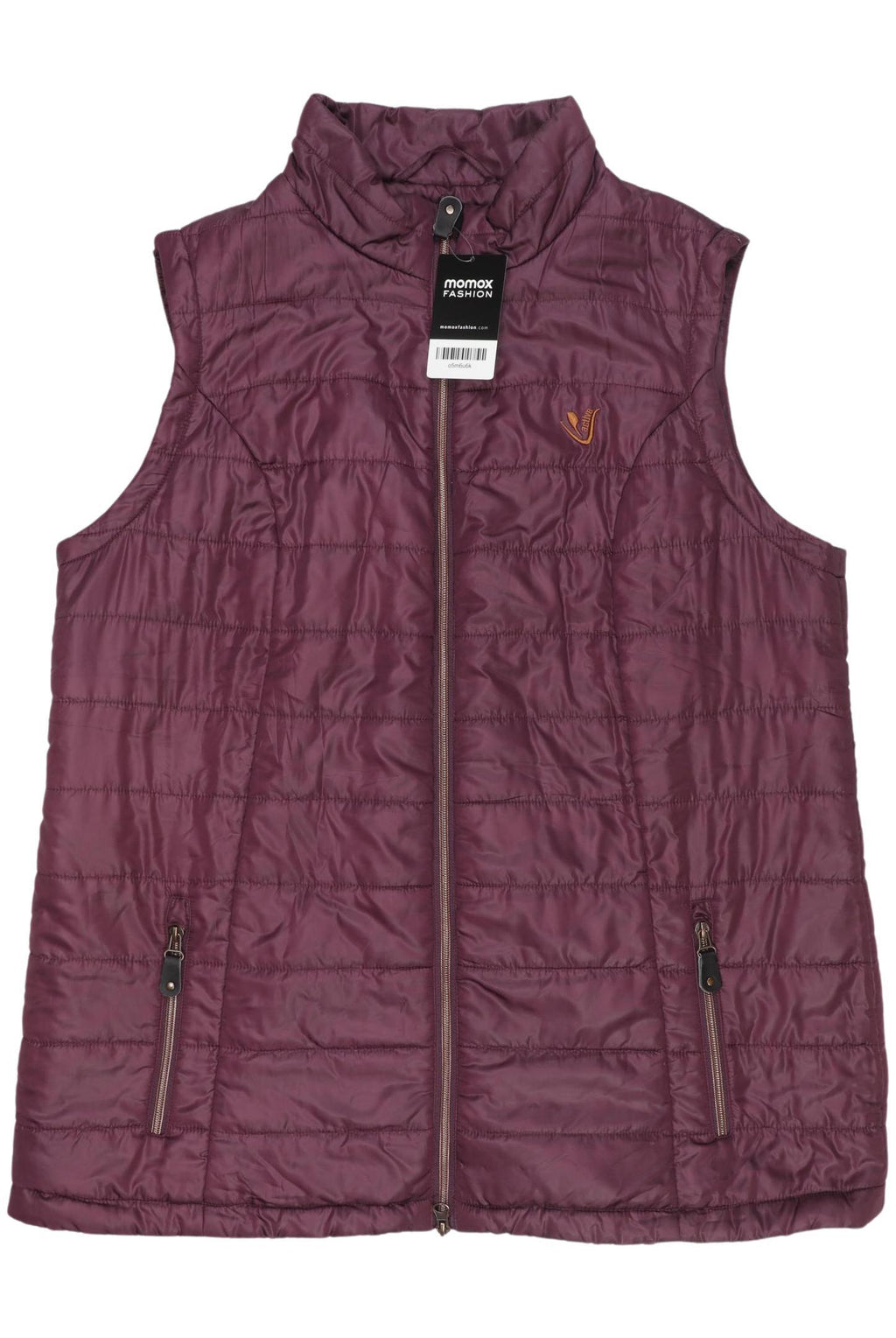 Ulla Popken Women Vest Bordeaux EU 42 2