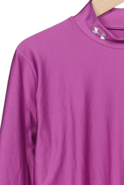 Under Armour Long Sleeve Shirt Purple Size L 4