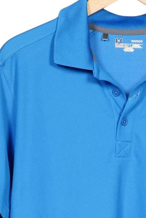 Under Armour Polo Shirt Blue M 10