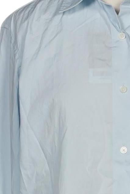 Uniqlo Damen Bluse Hellblau Gr. M 4