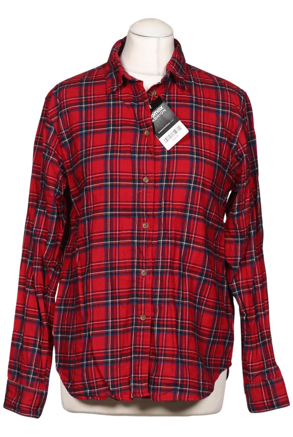 Uniqlo Damen Bluse Rot S Baumwolle 4