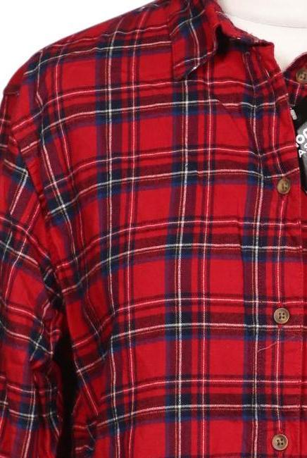 Uniqlo Damen Bluse Rot S Baumwolle 6