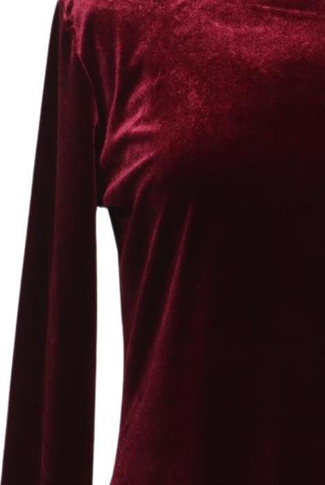 Uniqlo Dress Bordeaux M 4