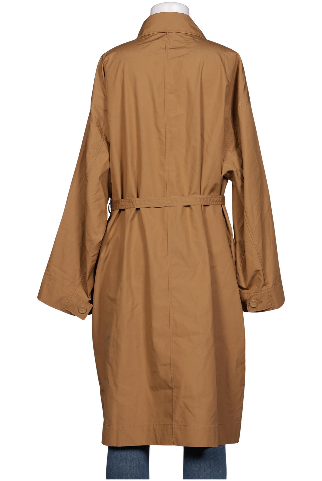 Uniqlo Women Coat Beige S Cotton 3