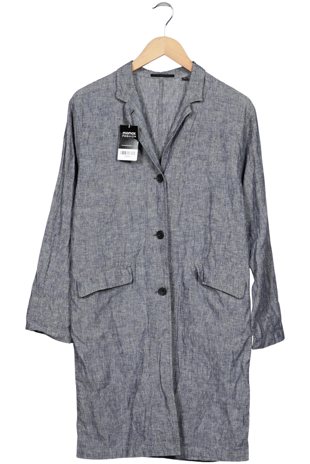 Uniqlo Women Coat Blue S 2
