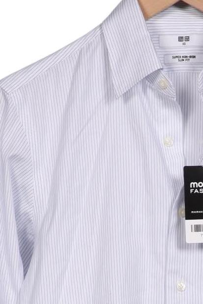Uniqlo Men Shirt Light Blue XS Cotton 6