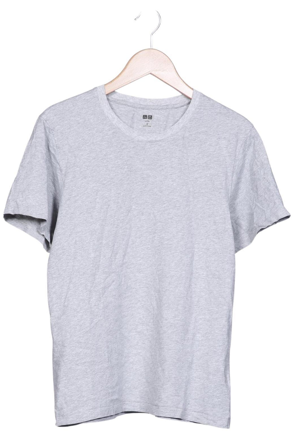 Uniqlo T-Shirt Gray M Cotton 9