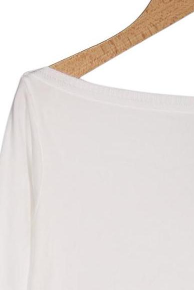 United Colors of Benetton Women's Pullover White Size S Cotton 9