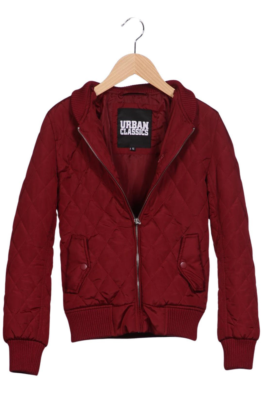 Urban Classics Damen Jacke Rot Gr. XS Synthetik 4