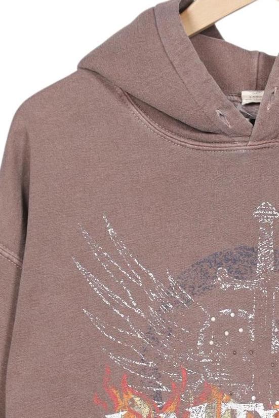 Urban Outfitters Hoodie Brown M 4