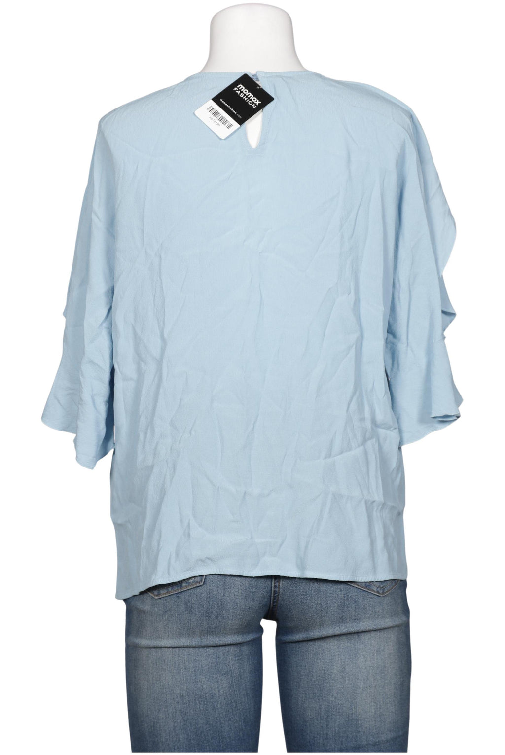 Uta Raasch Damen Bluse, Hellblau, Gr. EU 40 3