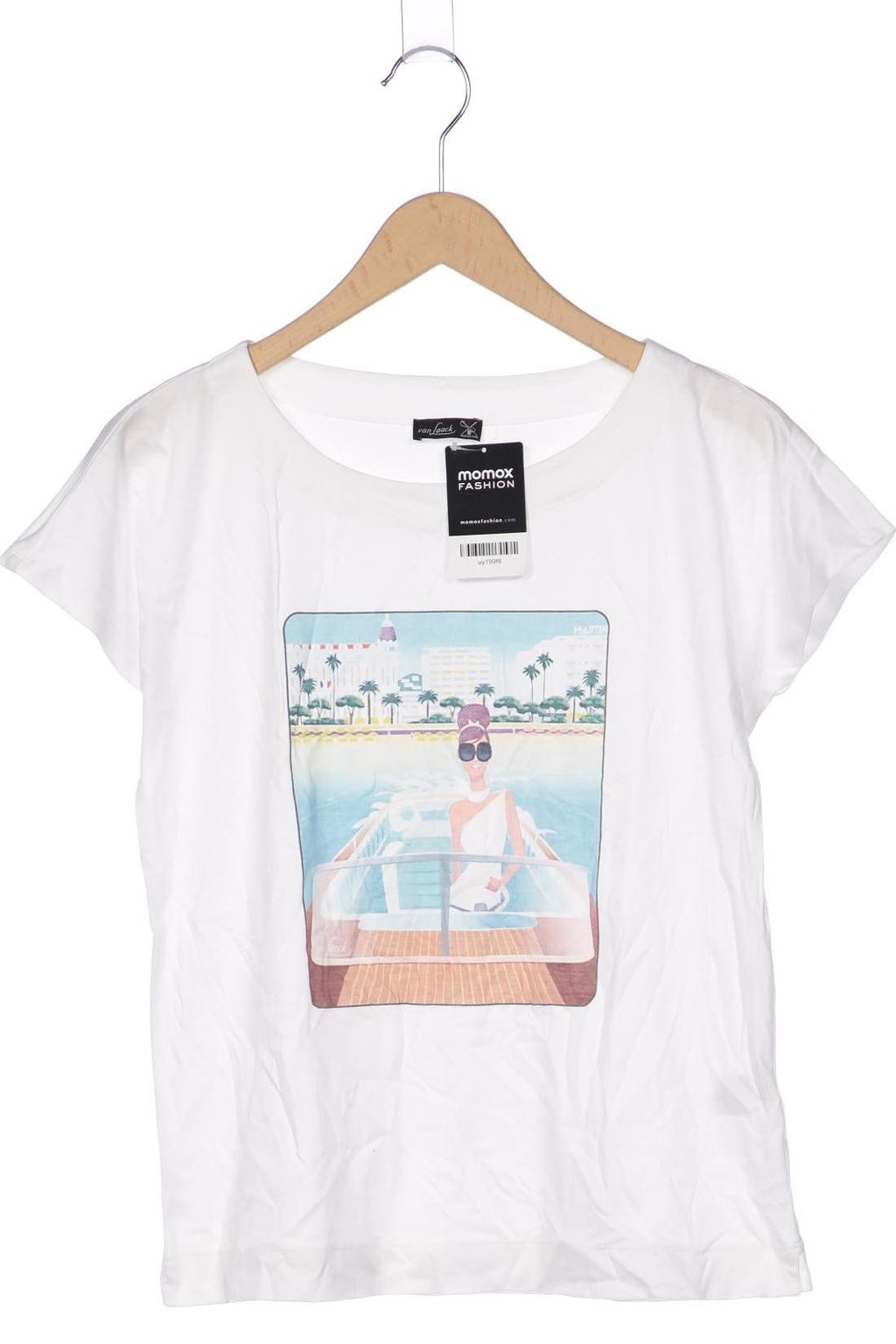Van Laack T-Shirt White EU 32 3