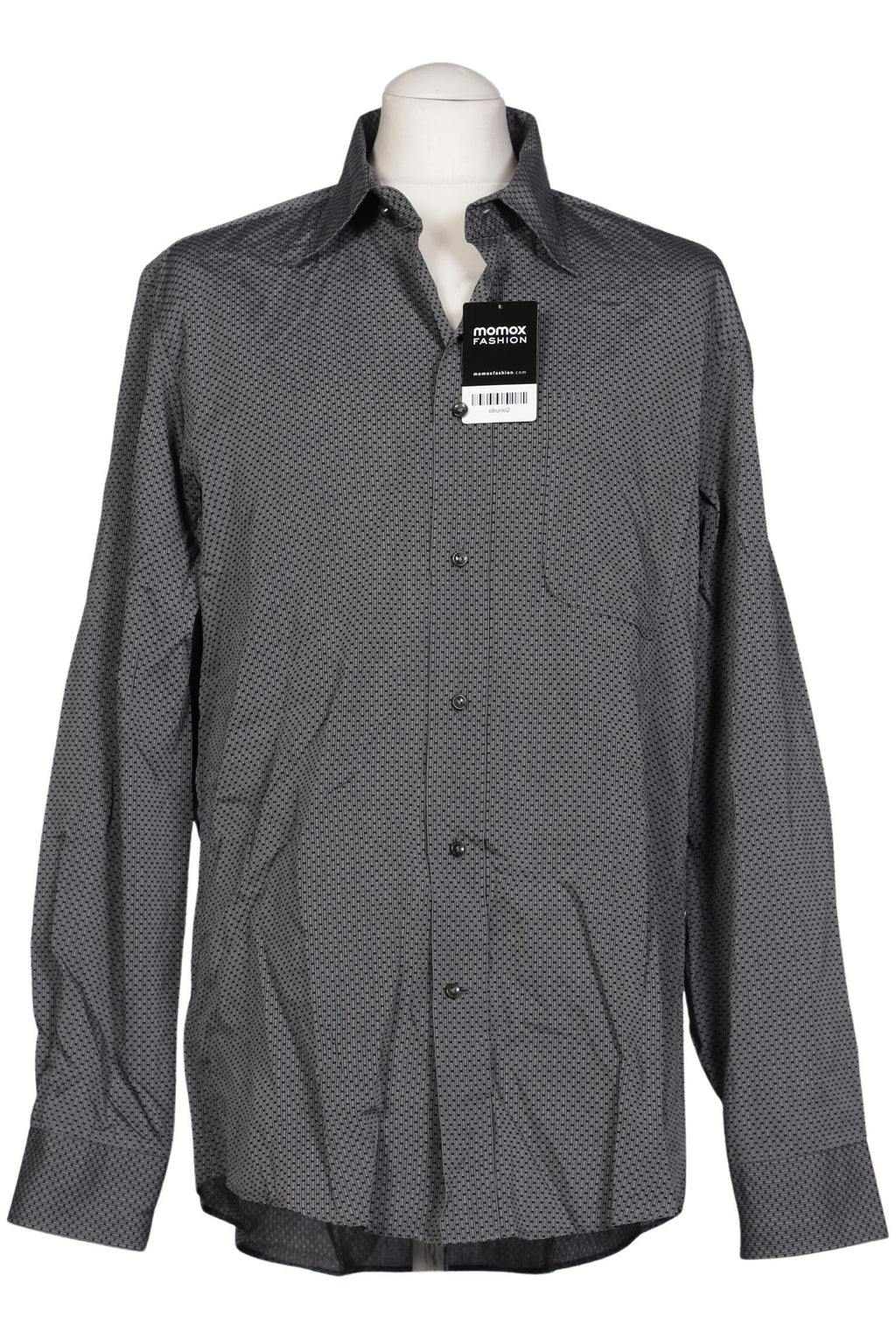 Van Laack Men's Shirt Gray 41 Cotton 8