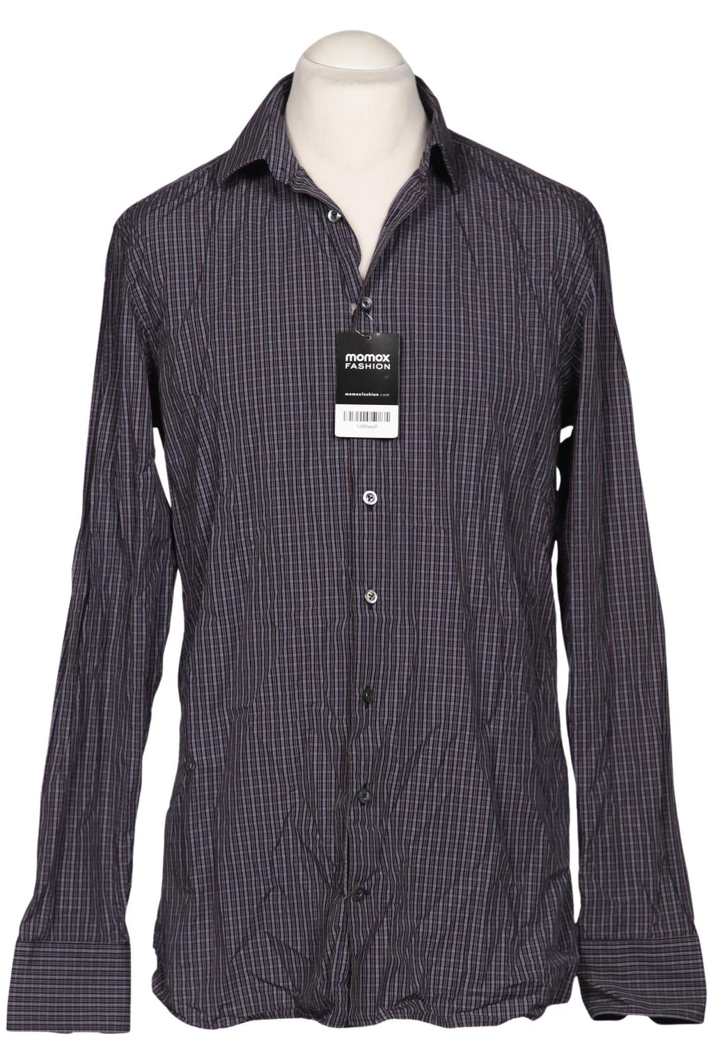 Van Laack Men Shirt Navy 42 Cotton 7