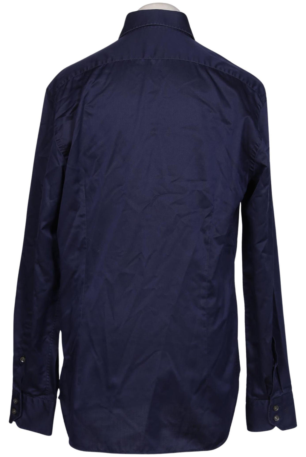 Van Laack Men Shirt Navy 43 Cotton 3