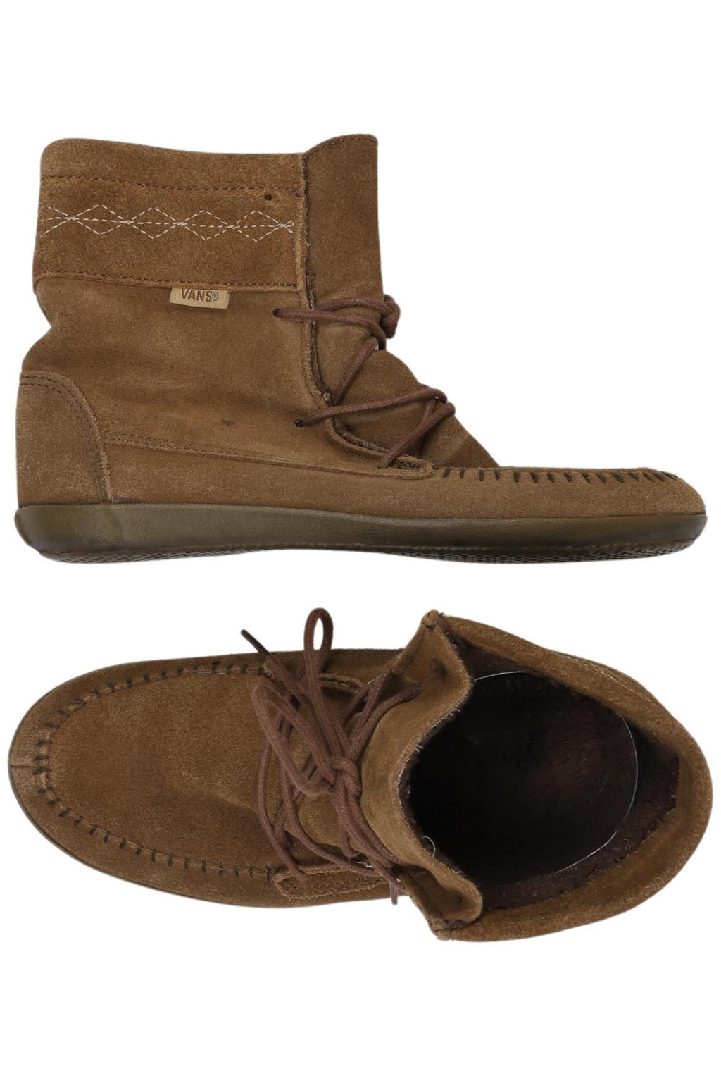 Vans Women's Ankle Boot Brown EU 36 Leather 2
