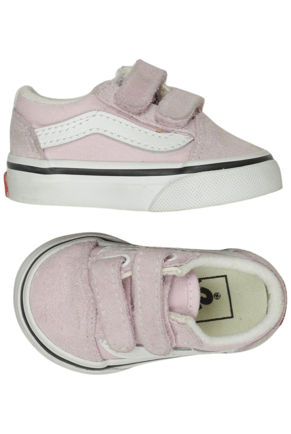Vans Girls Shoe Pink EU 17 Leather 2