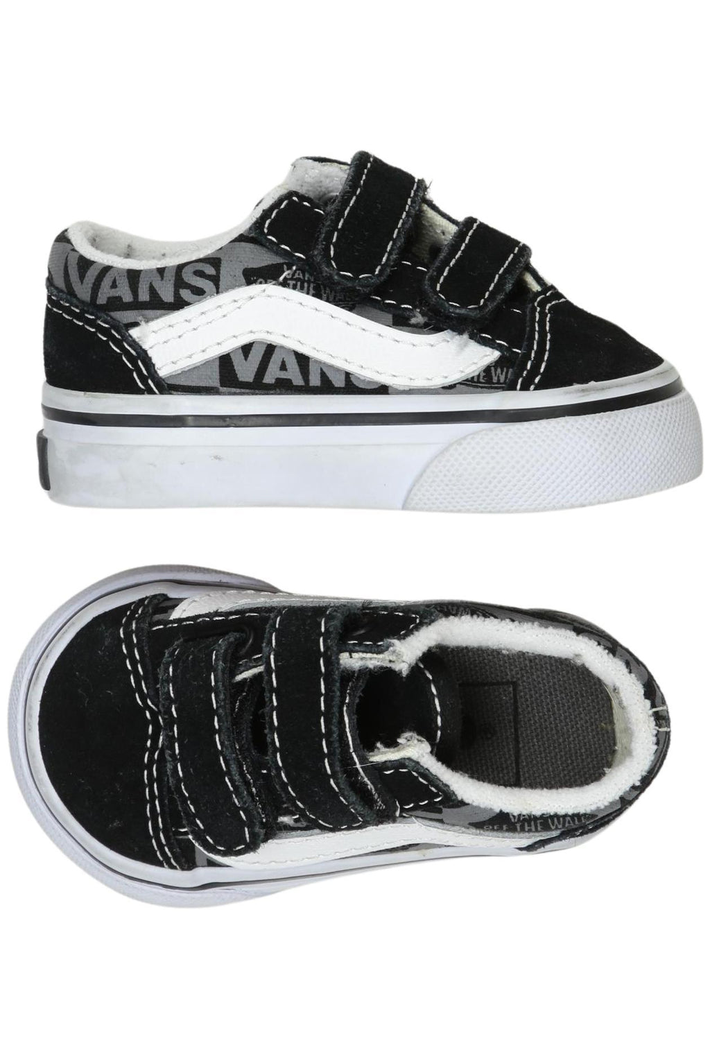 Vans Girls Shoe Black EU 17 Leather 2