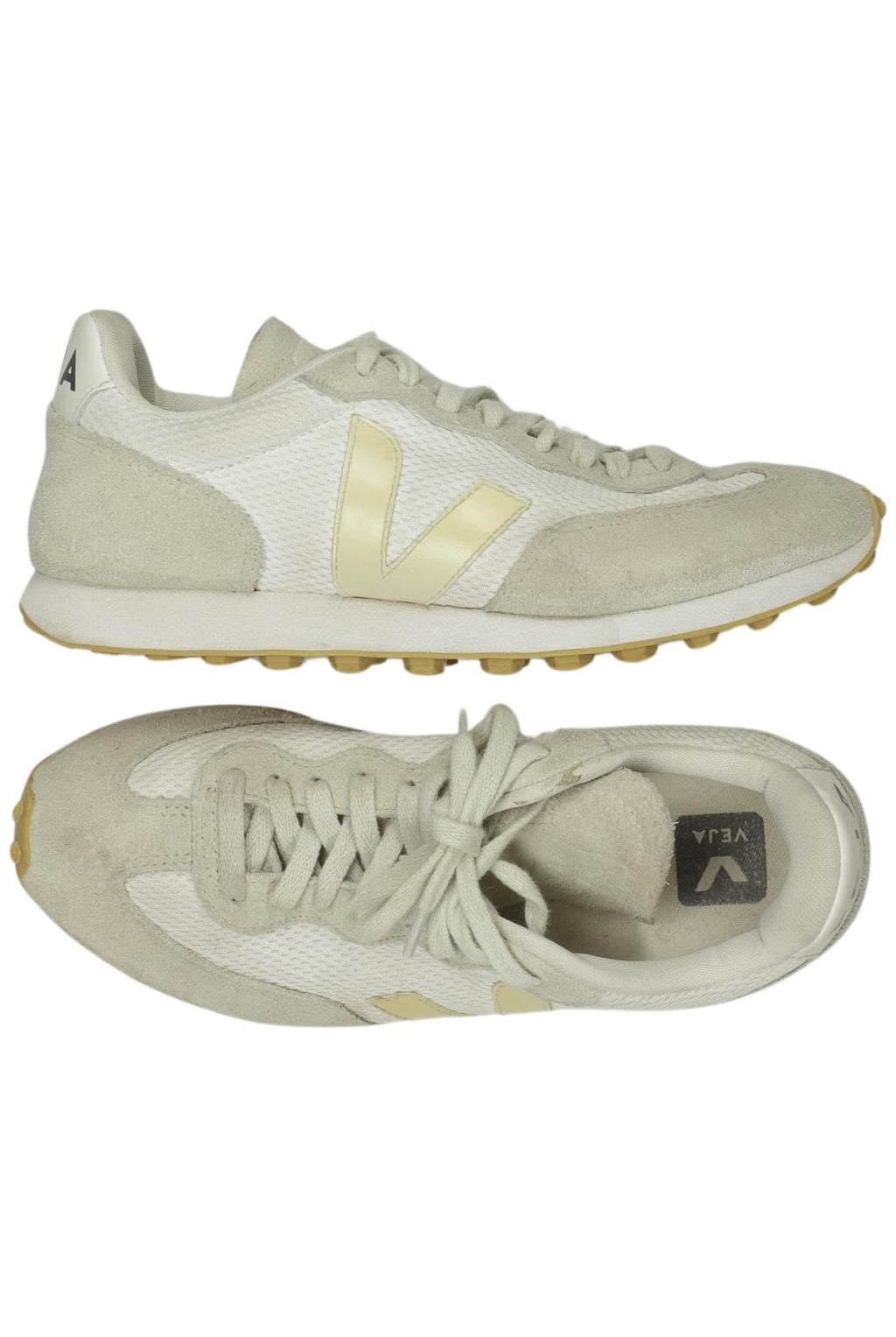 Veja Damensneaker Cremeweiß Gr. EU 39 Leder 2