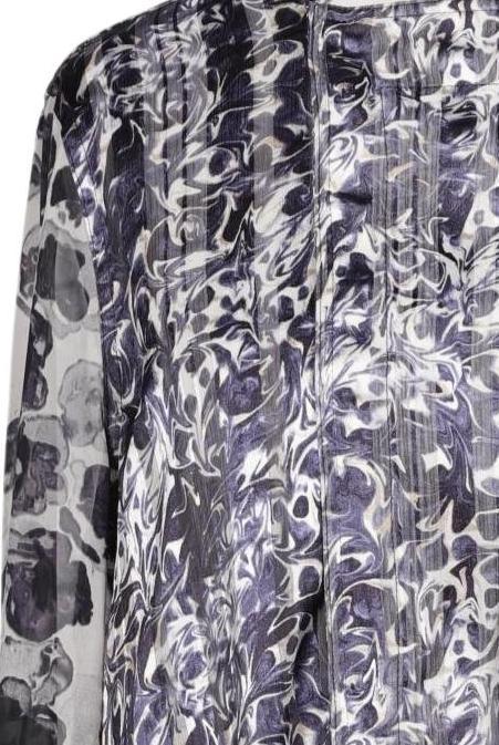Vera Wang Women's Blouse Multicolor Size S Synthetic 4