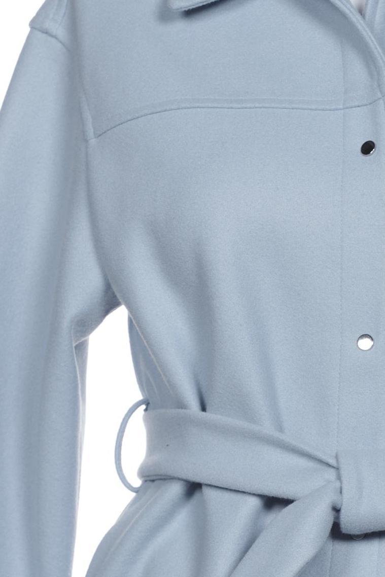 Vero Moda Coat Light Blue S Synthetic 4